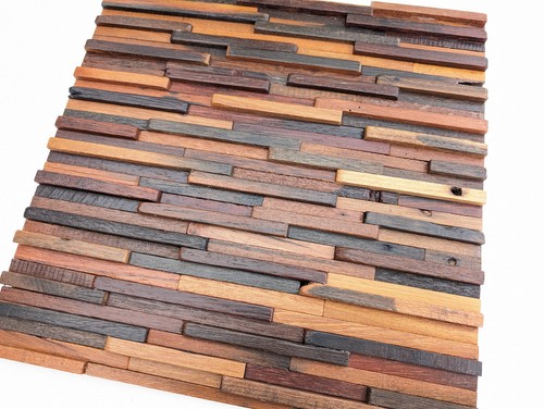 Wood wall tile art - tile,,