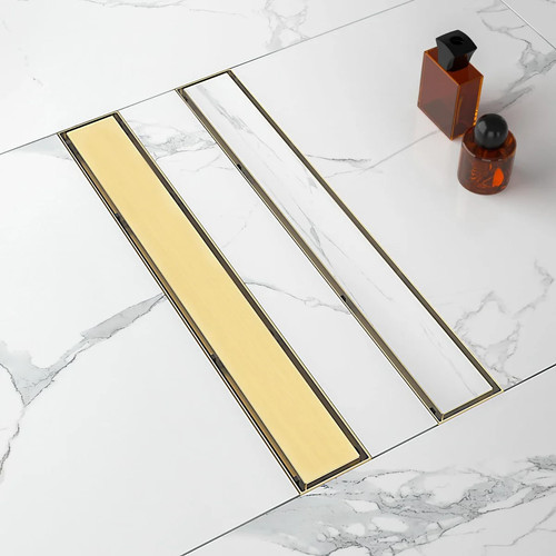 Scarico doccia lineare - , oro